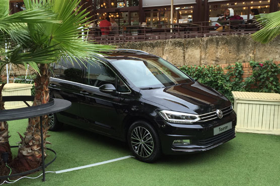 Presentation of the new Volkswagen Touran in Seville