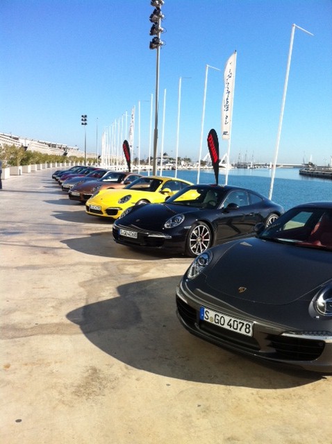 Porsche 911 Presentation New 911 Valencia January 2012