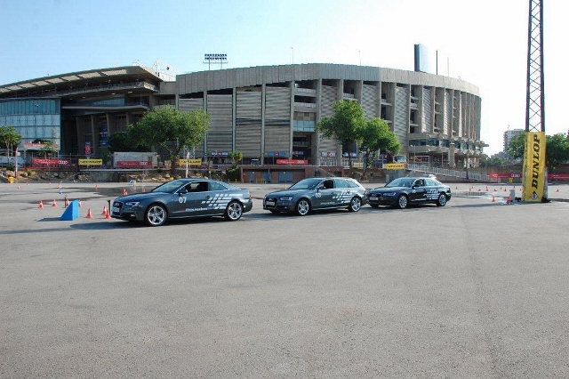 AUDI Driving Experience Services MTS FC Barcelona June 2012