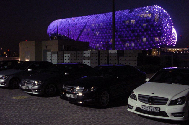 MTS en el circuito de Abu Dhabi