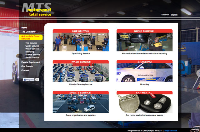 New MTS web